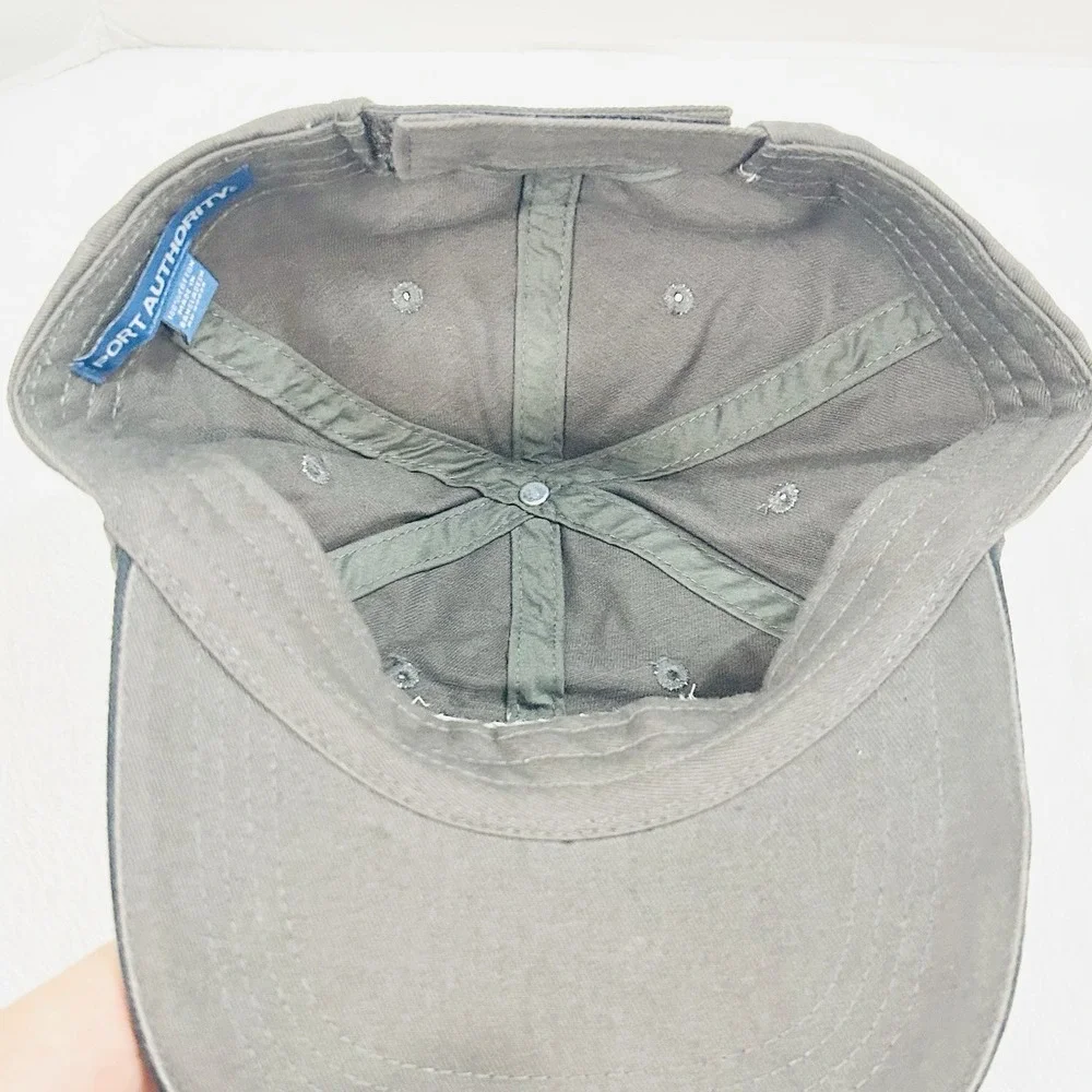 Bighorn‎ Patio Works Patch Hat Cap Adjustable Strapback Gray Outdoors Workwear